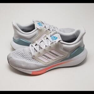 Womens Adidas EQ21 Running Shoes GZ0588 Dash Gray Acid Red Almost Pink Size‎ 8